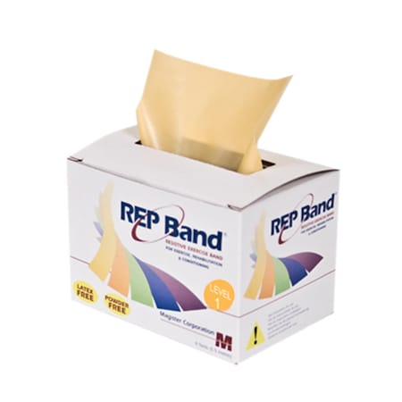 Rep Band 100 Yard Latex Free Twin-Pak, Peach - Level 1 3927